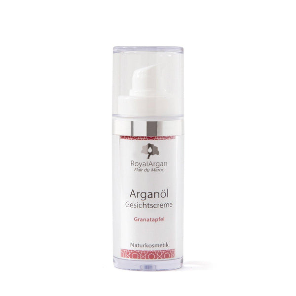 Arganöl Gesichtscreme Granatapfel, 30 ml - Royal Argan - Naturkosmetik-Produkte mit Arganöl