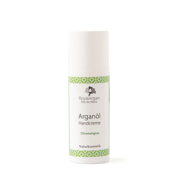 Arganöl Handcreme Zitronengras, 50 ml - Royal Argan - Naturkosmetik-Produkte mit Arganöl