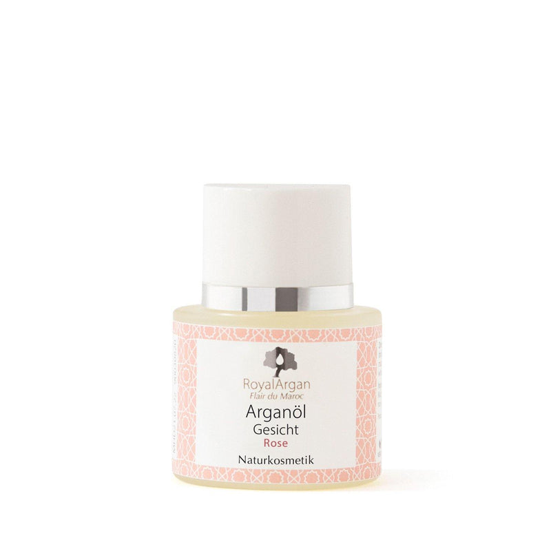 Argan-Gesichtsöl, Rose - Royal Argan - Naturkosmetik-Produkte mit Arganöl