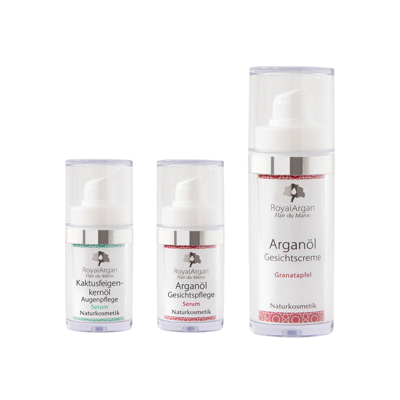 FACE INTENSE Paket - Royal Argan - Naturkosmetik-Produkte mit Arganöl