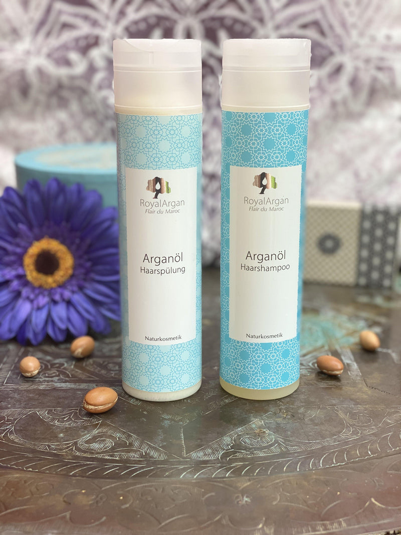 Shampoo Conditioner Set - Royal Argan - Naturkosmetik-Produkte mit Arganöl